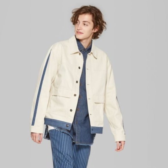 Original Use Denim Trucker Jacket in Beachcomber Size XS * - Picture 1 of 13